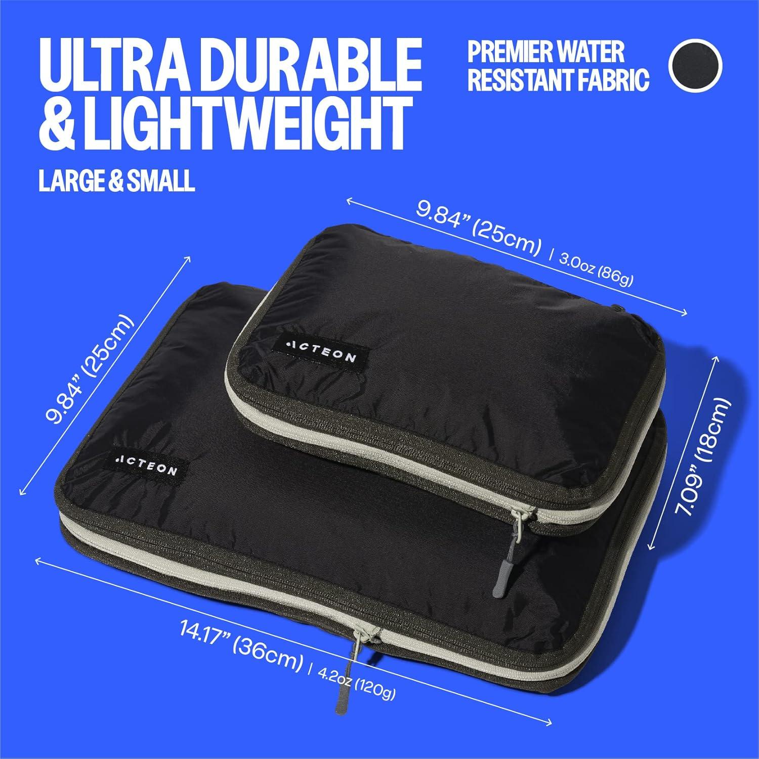 Cubos de Empaque Acteon - 2 Paquete Grande y Pequeño