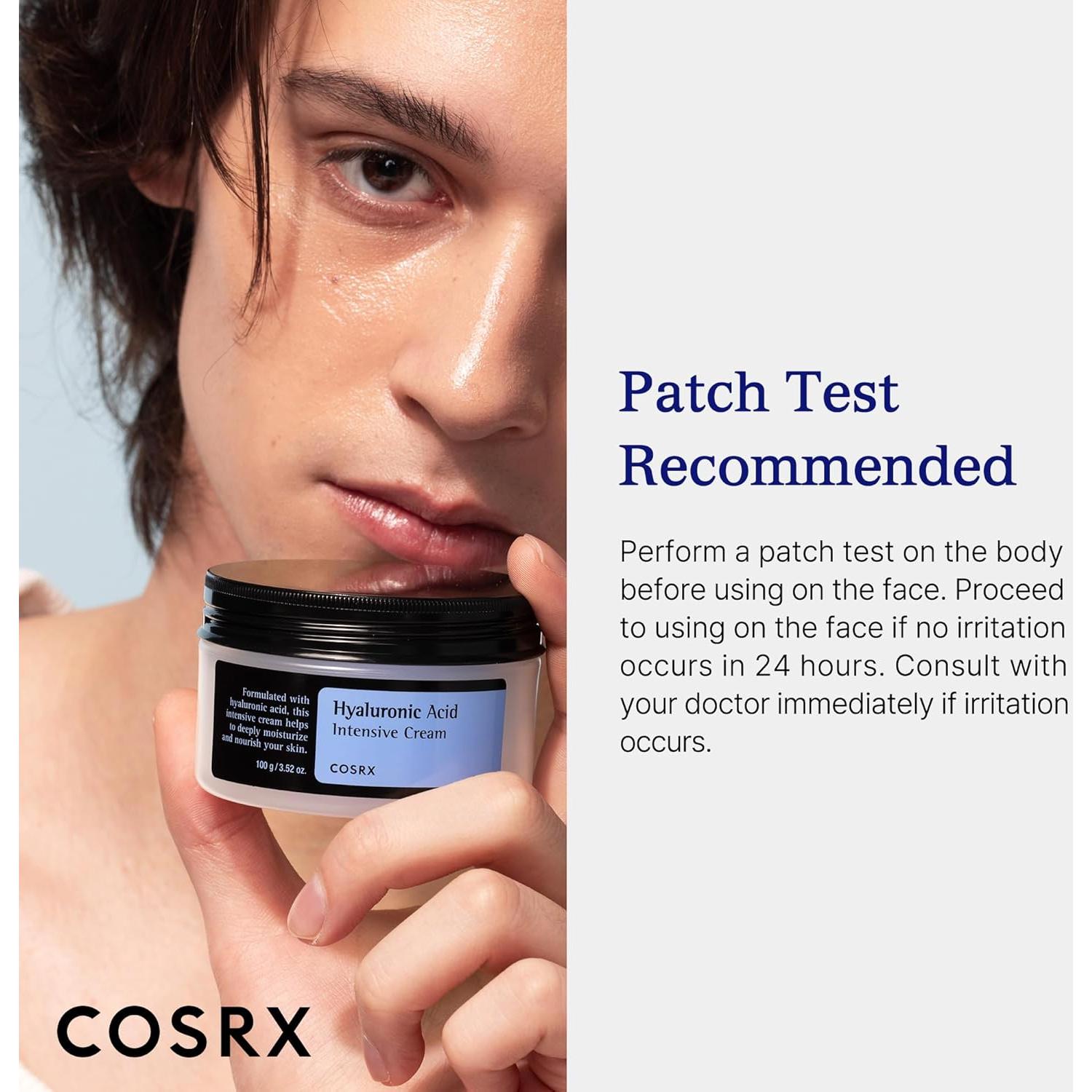 Crema Hidratante Ácido Hialurónico COSRX 100g Piel Sensible