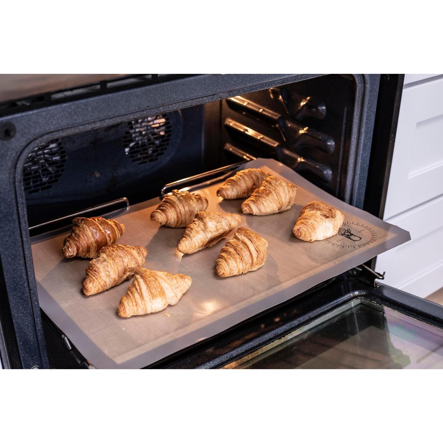 Alfombrillas de Silicona Zethyr Street 43x64 cm Antiadherente Paquete de 2