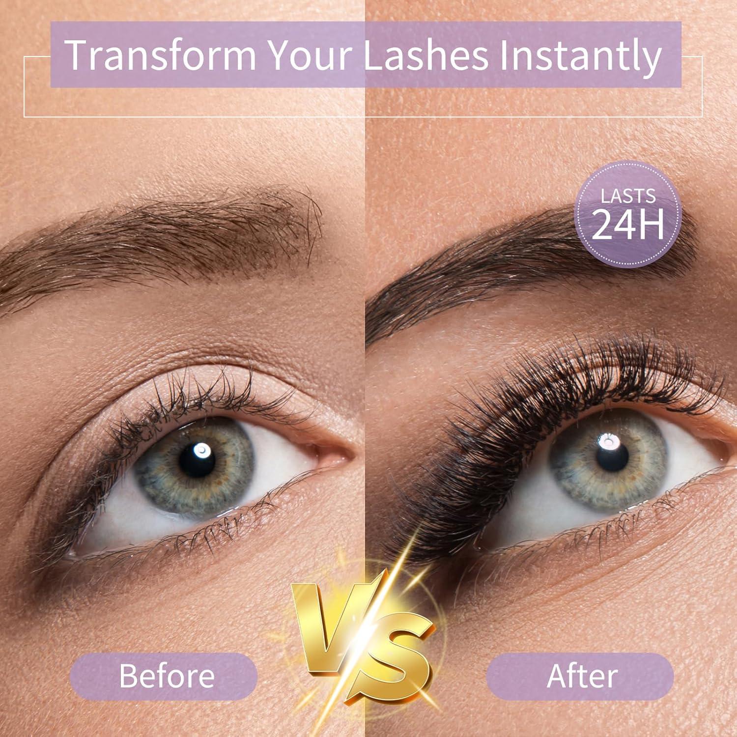 Rizador de Pestañas Eléctrico Acavado Rosa 3 Temperaturas