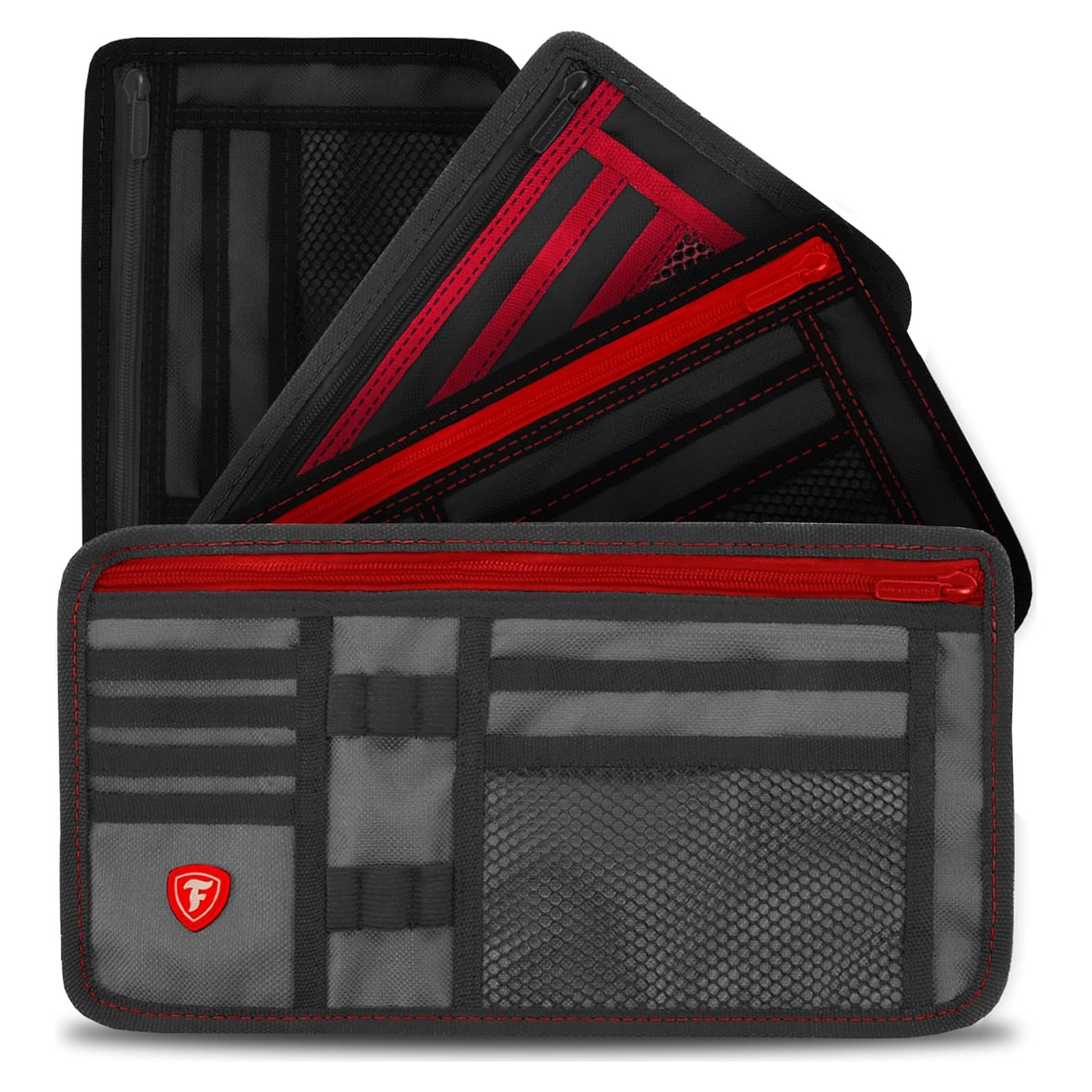 Organizador de Visera de Coche Firestone 2 Paquetes 8 Compartimentos