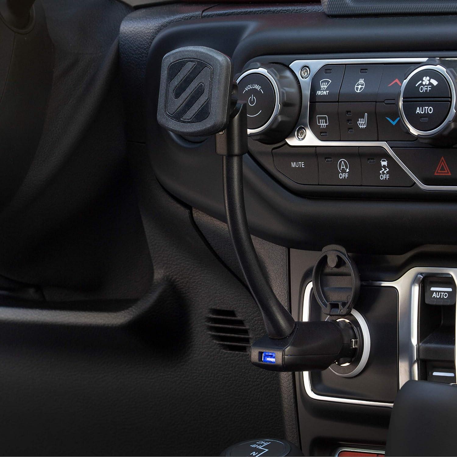 Soporte Magnético Universal Scosche MAG12V con Cargador USB