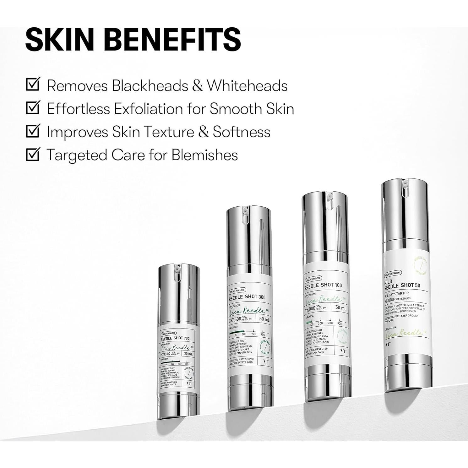 VT COSMETICS Reedle Shot 100, Suero Microneedling 50ml