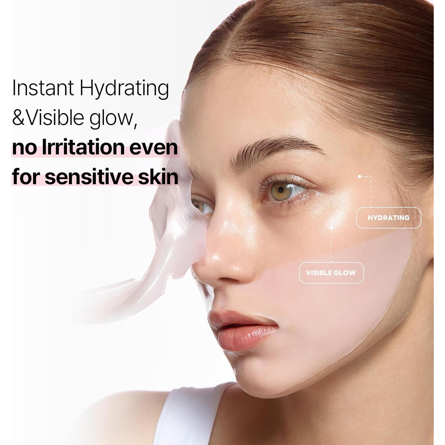 Mascarilla Hidrogel Colágeno Round Lab 34g Piel Sensible