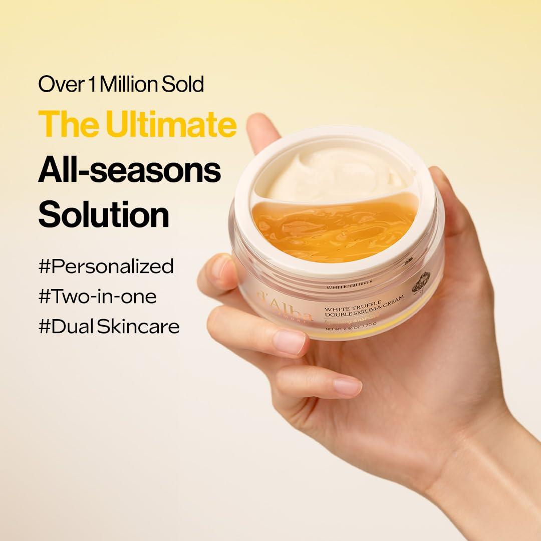 Suero y Crema Doble d'Alba Piamonte 2 en 1 Vegano 69.8g