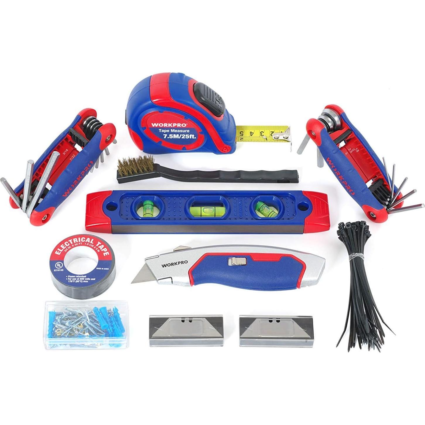 Kit de Herramientas WORKPRO 322 Piezas para el Hogar