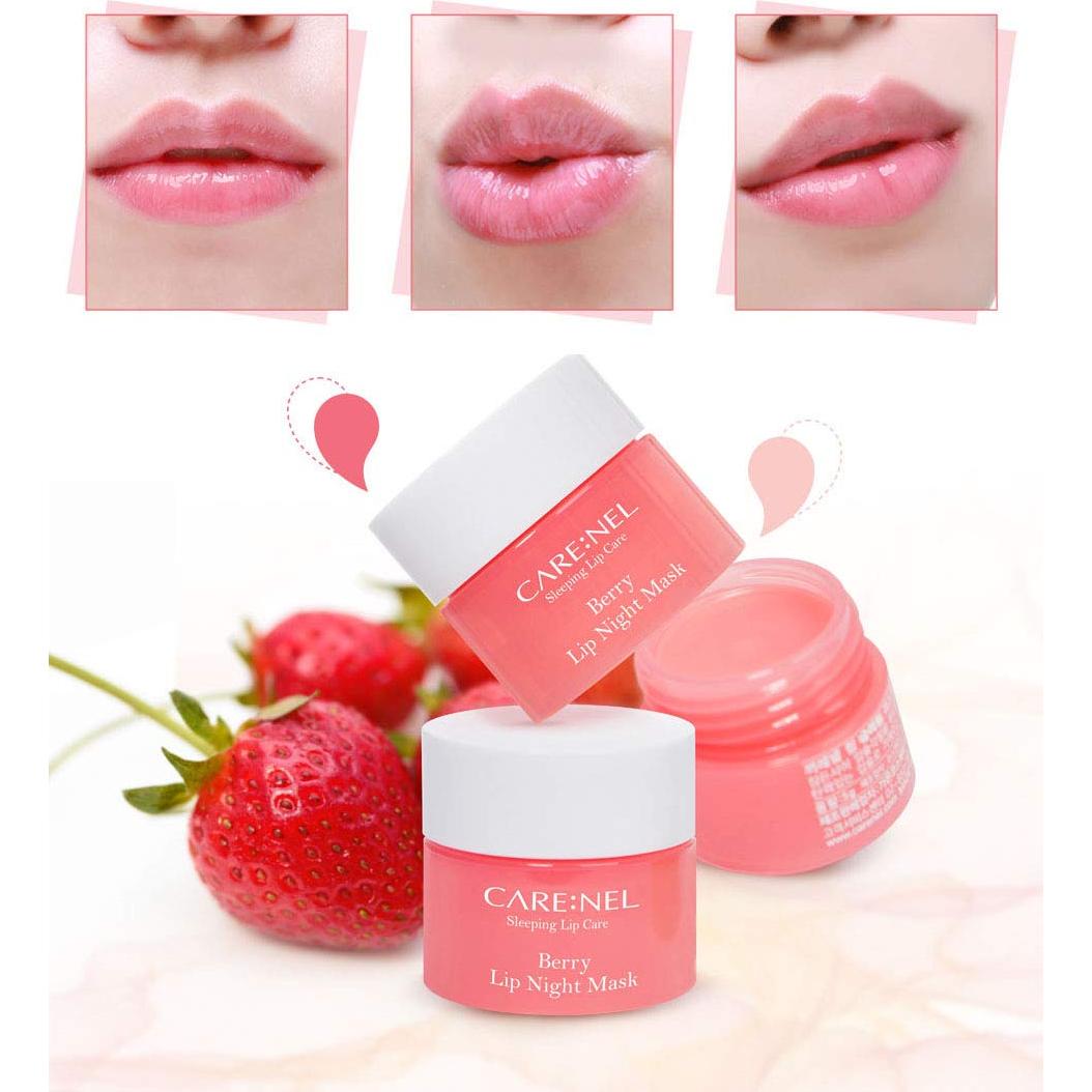Mascarilla Labial Nocturna COSNCOS 5g x3 Baya Limón Granada