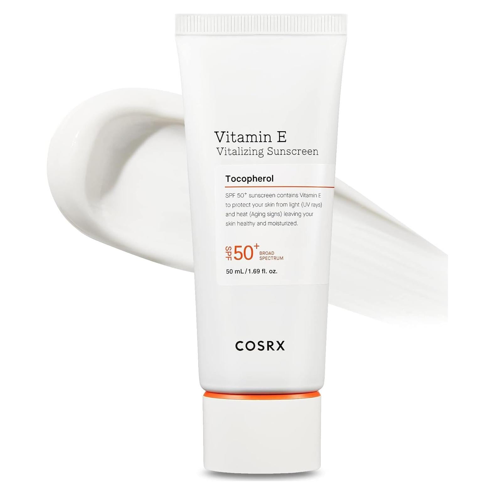 Protector Solar COSRX Vitamina E SPF 50 50ml Hidratante