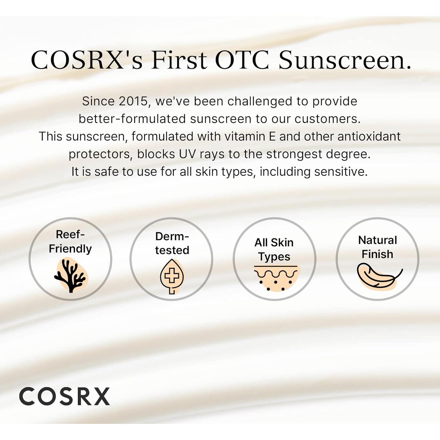 Protector Solar COSRX Vitamina E SPF 50 50ml Hidratante