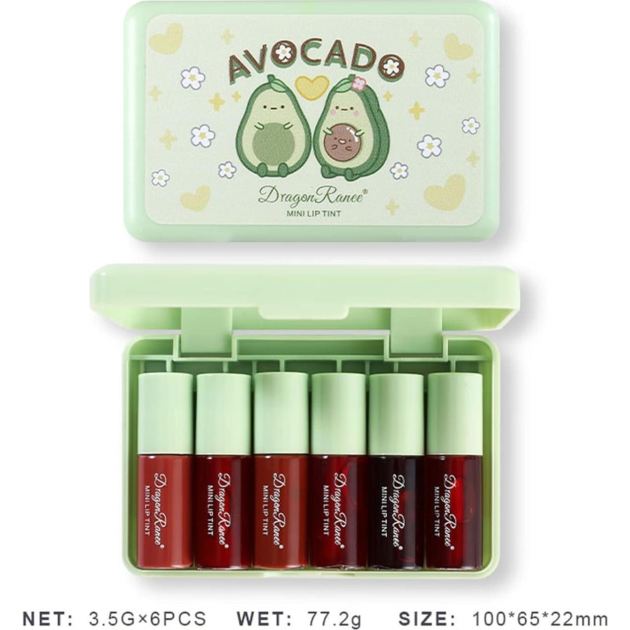 Set de Tinte para Labios Minfei 6 Colores Hidratante