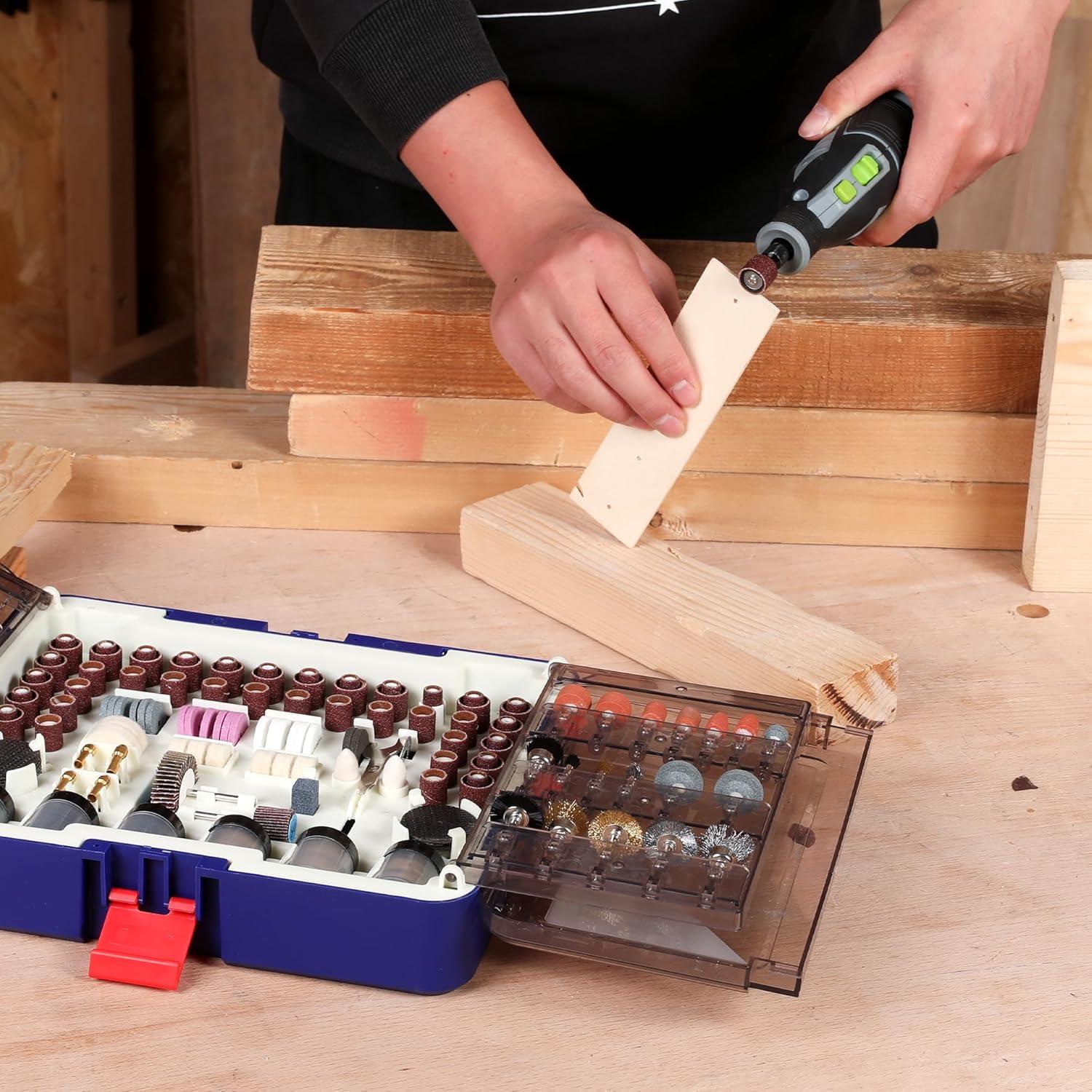 Kit de Accesorios Rotativos WORKPRO 476 Piezas - Versátil