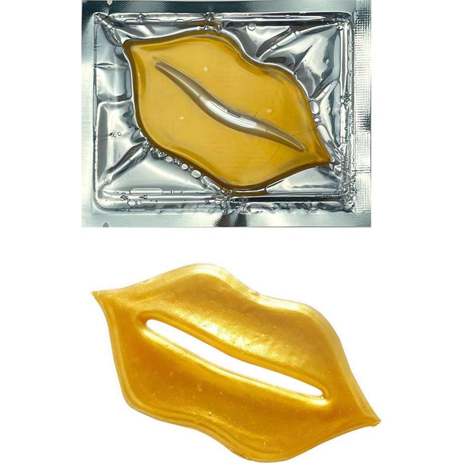 30 Mascarillas Hidratantes para Labios Ruzzut Dorado