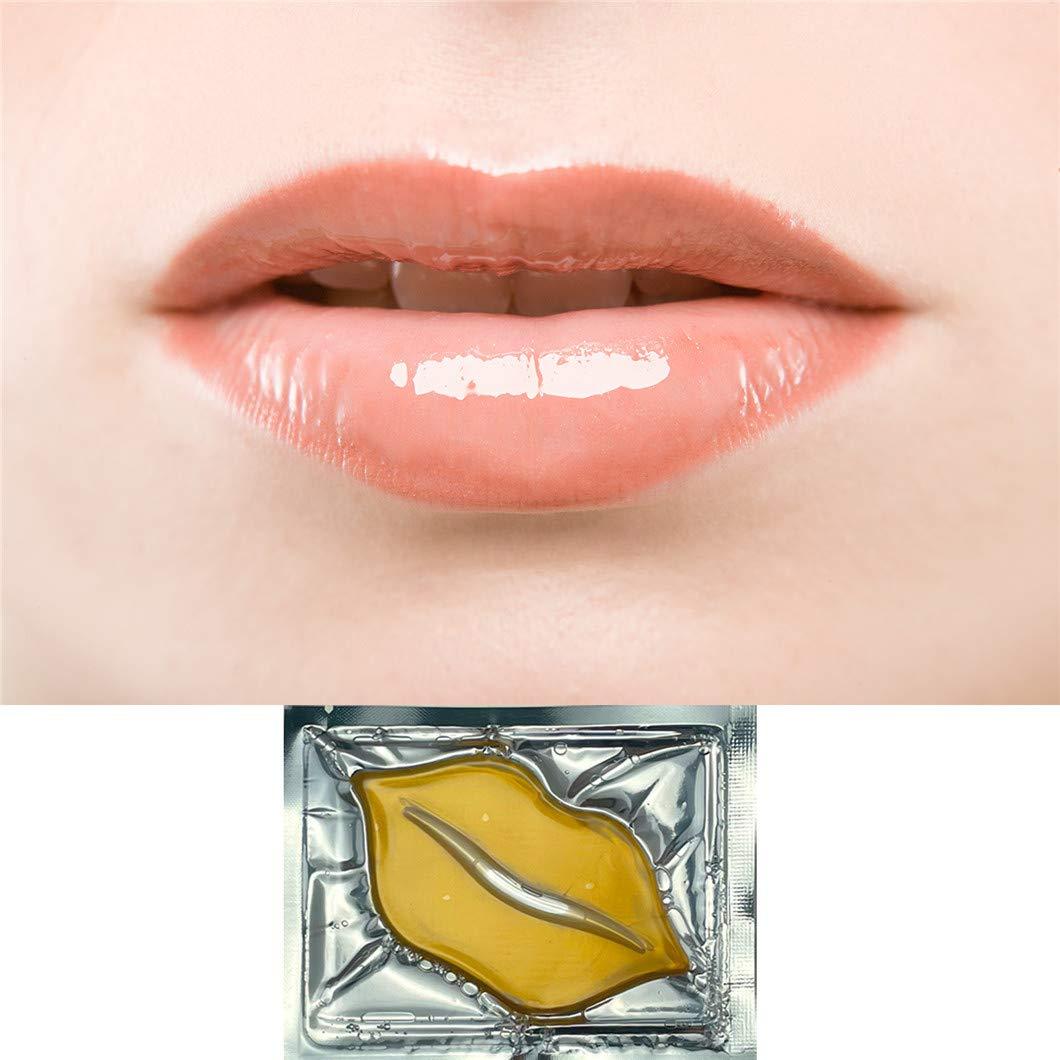 30 Mascarillas Hidratantes para Labios Ruzzut Dorado