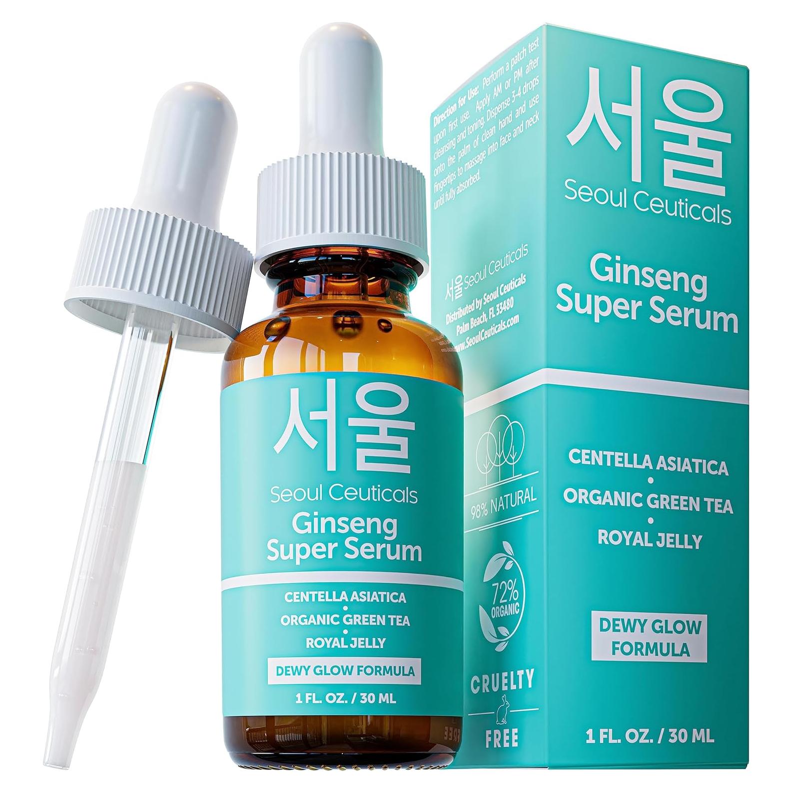 Suero de Ginseng SeoulCeuticals 30ml K Beauty Hidratante