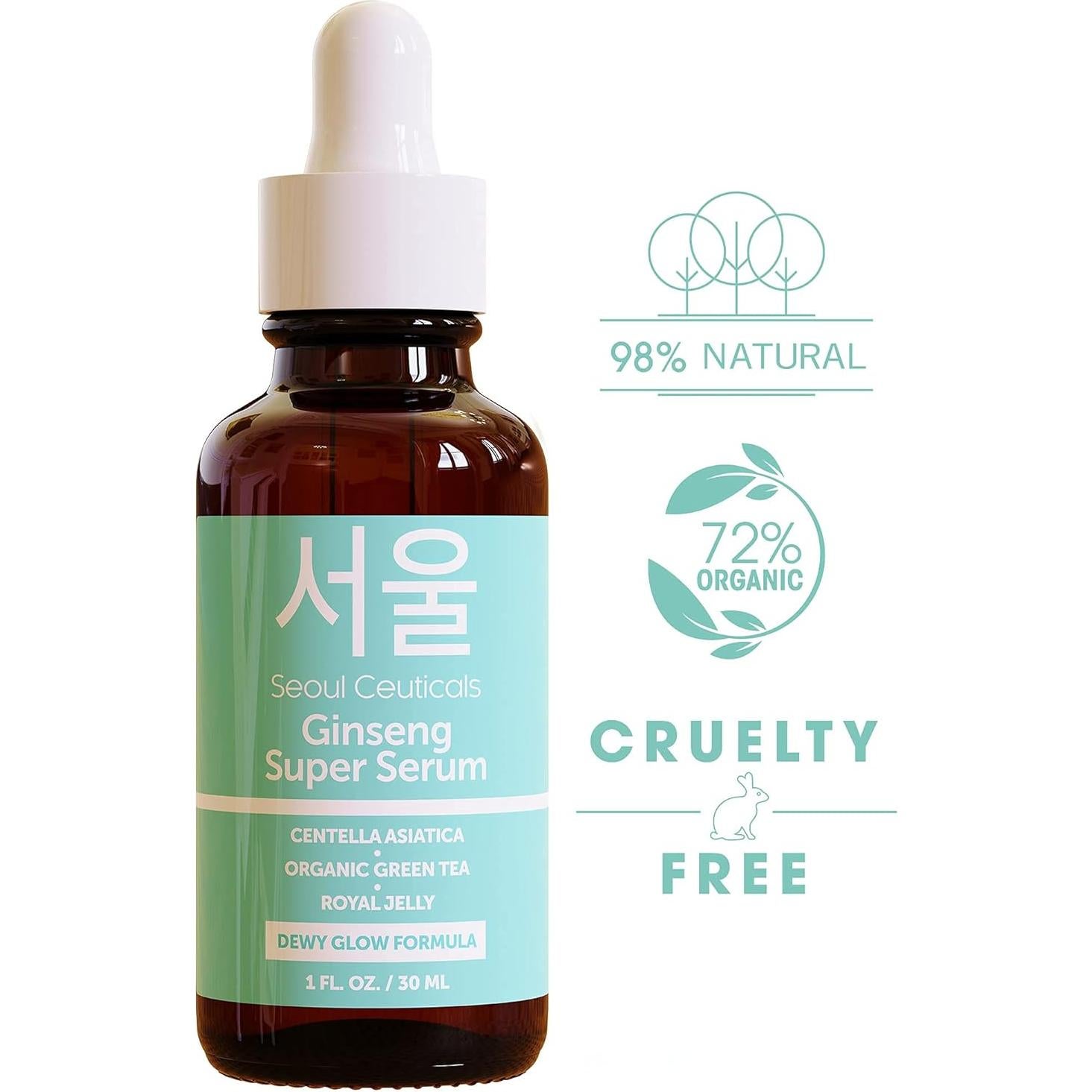 Suero de Ginseng SeoulCeuticals 30ml K Beauty Hidratante