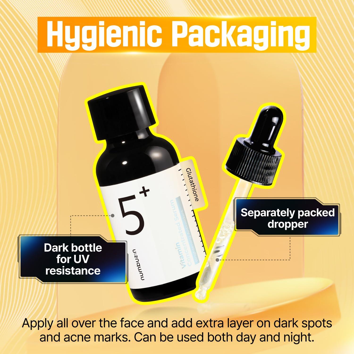 Suero Numbuzin No.5 | Vitamina C y Glutatión | 30 ml