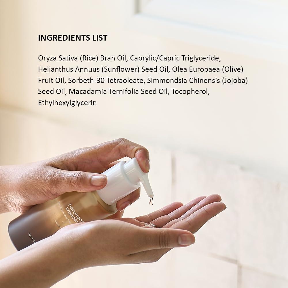 Aceite Limpiador de Arroz Negro HARUHARU 150 ml Hidratante