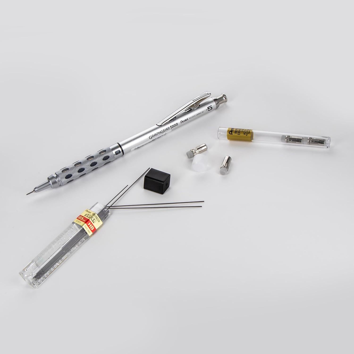 Recargas de Borrador Pentel Z2-1N para Lápices Mecánicos