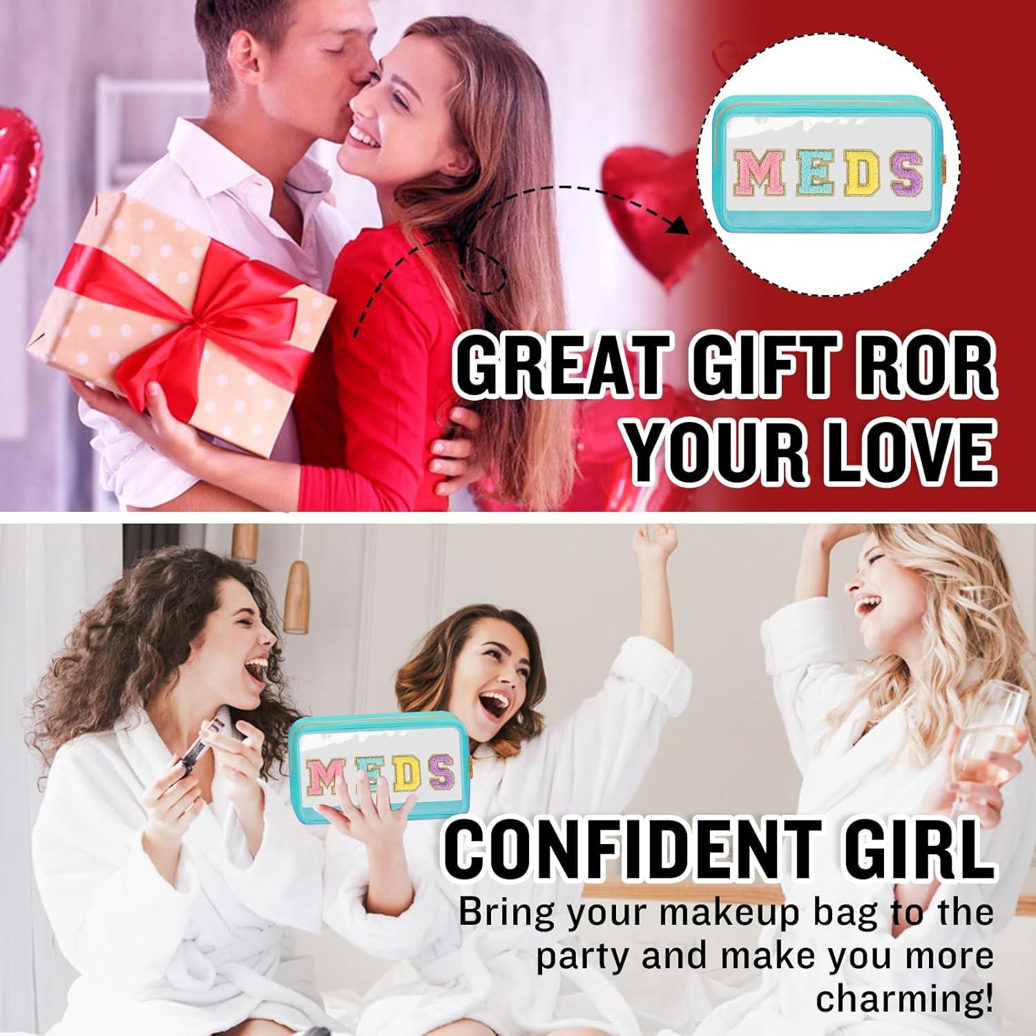 Bolsa de Medicina Transparente Izuzta Verde 27.5x15.5cm