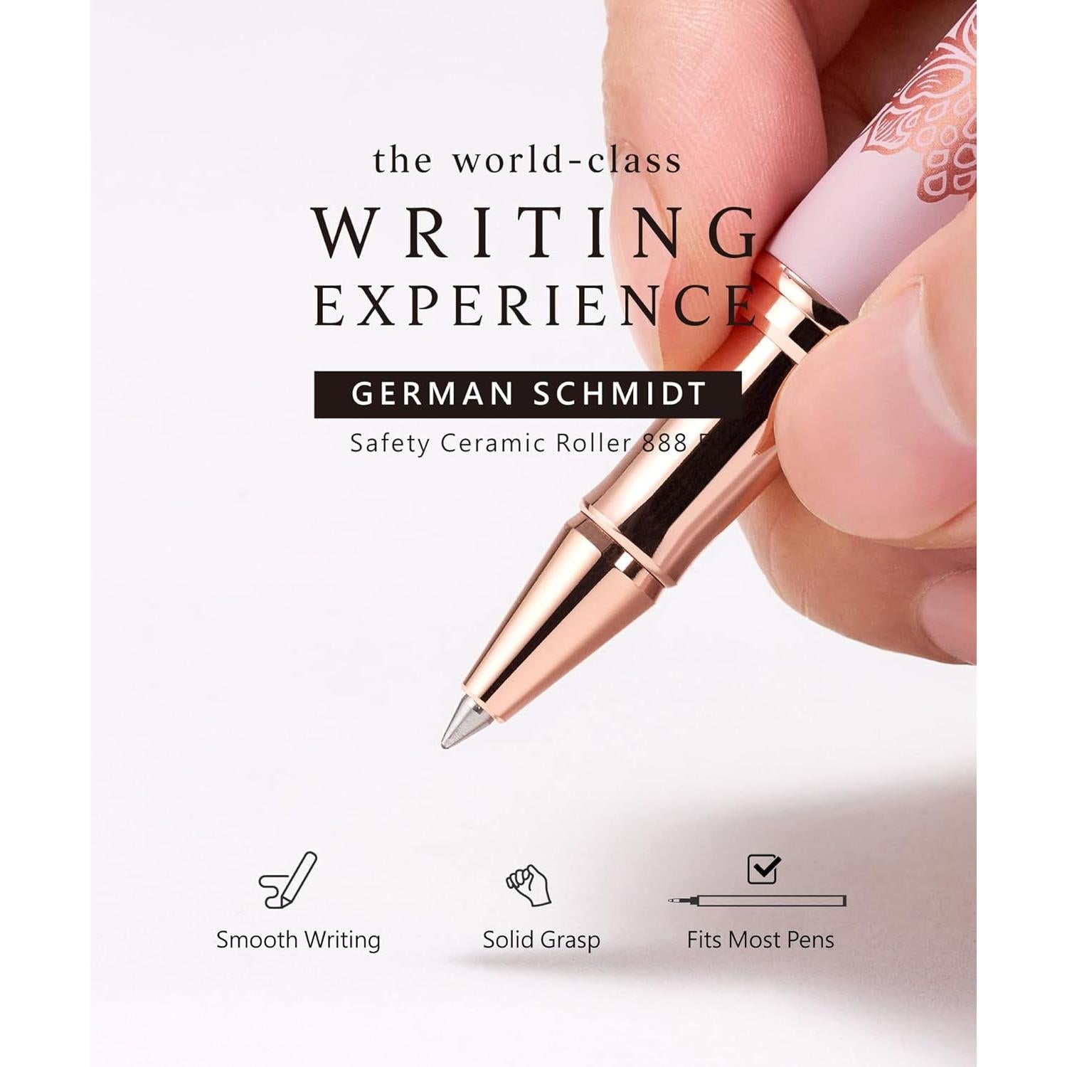 Bolígrafo de lujo ARTEX con soporte de mármol - Recarga SCHMIDT