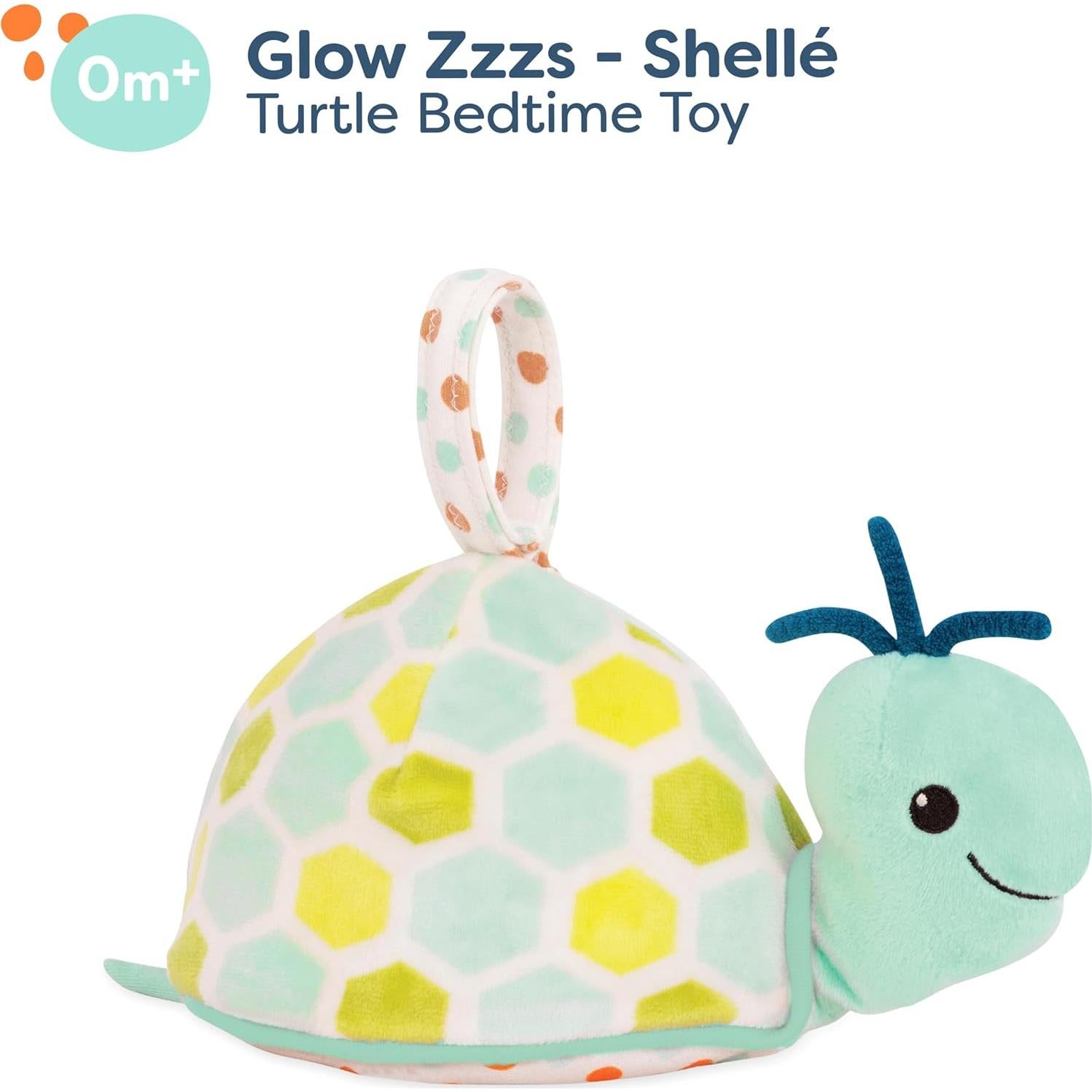 Tortuga de Peluche Iluminada B. toys Glow Zzzs 0 meses +