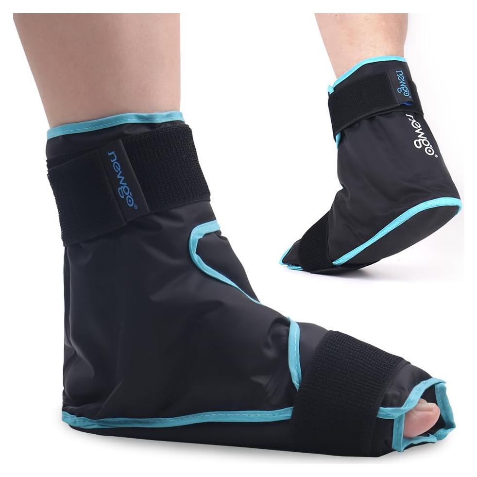 Paquete de Hielo para Pie y Tobillo NEWGO - Terapia Fría y Caliente