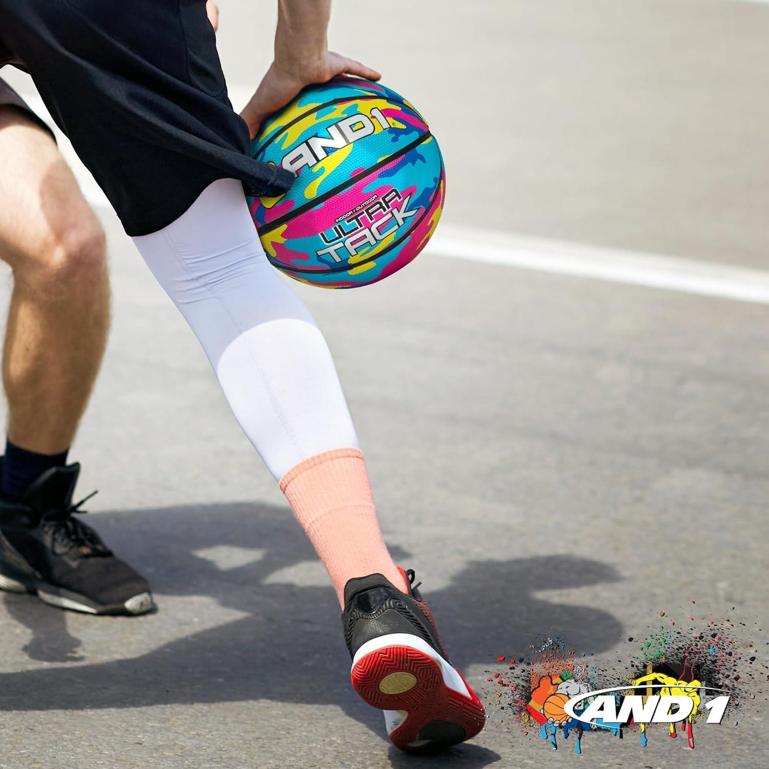 Balón de Baloncesto AND1 Ultra Grip Tamaño 7 Caucho