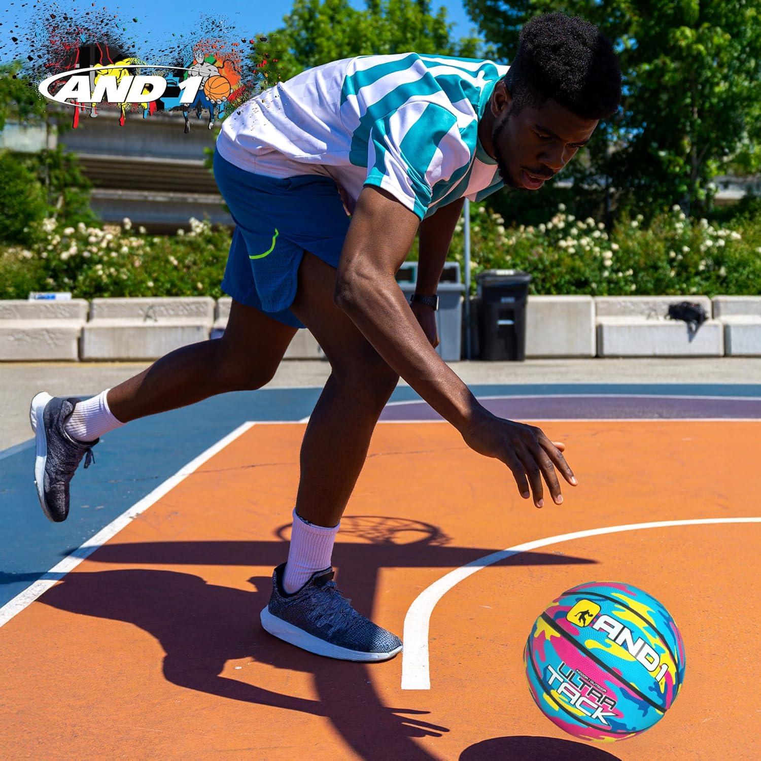 Balón de Baloncesto AND1 Ultra Grip Tamaño 7 Caucho