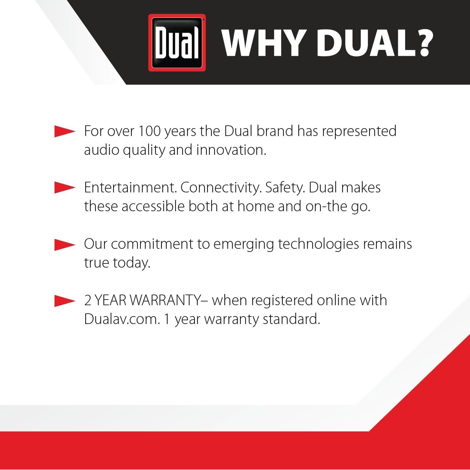 Altavoces Dual LU43PB 4" 3 vías para interiores y exteriores