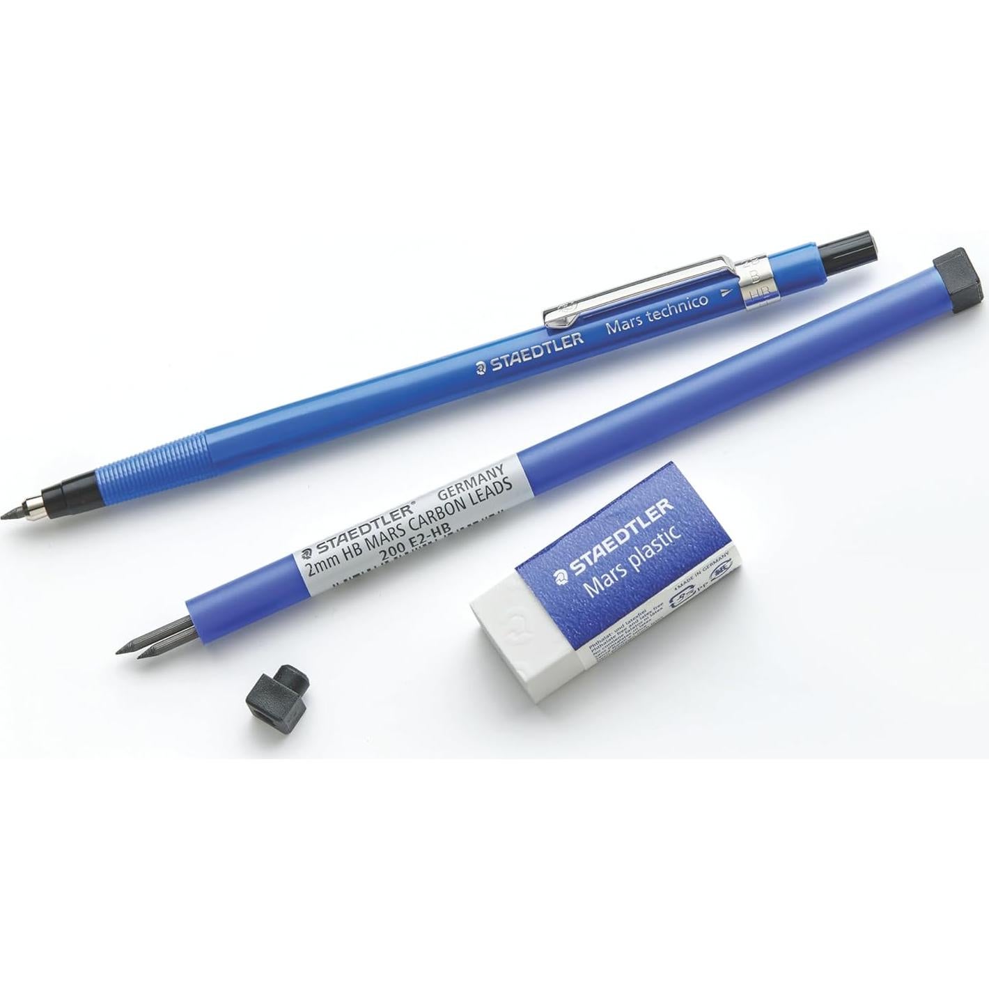 Juego de lápices mecánicos Staedtler 788 SBK4, 2 mm, Azul
