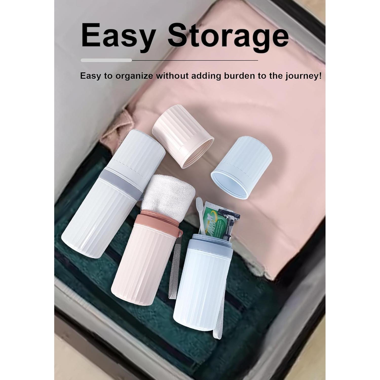 Estuche de Cepillo de Dientes de Viaje LIKAJON Azul 20.3 cm