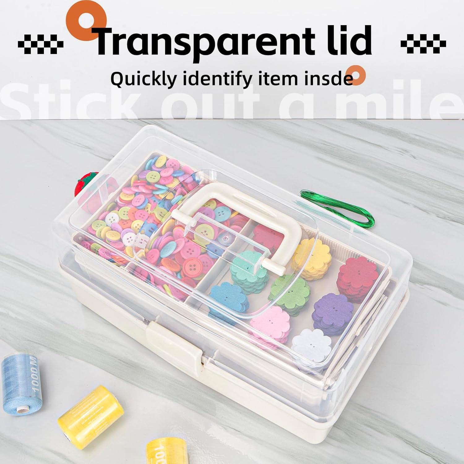 Organizador Multifuncional Tergoo 3 Capas 32x19x15 cm Blanco