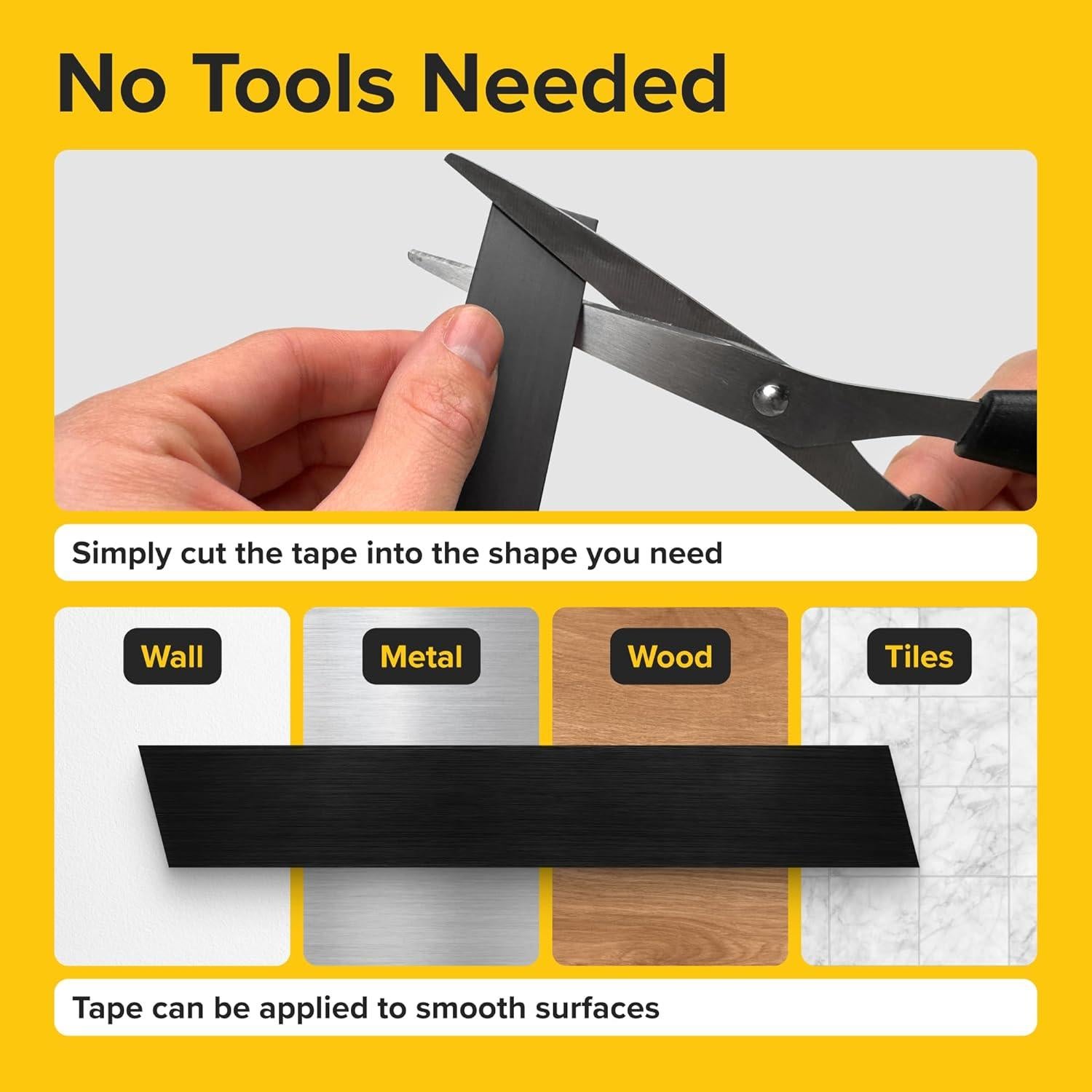 Cinta Magnética X-bet 1,27 cm x 3,05 m Adhesiva DIY