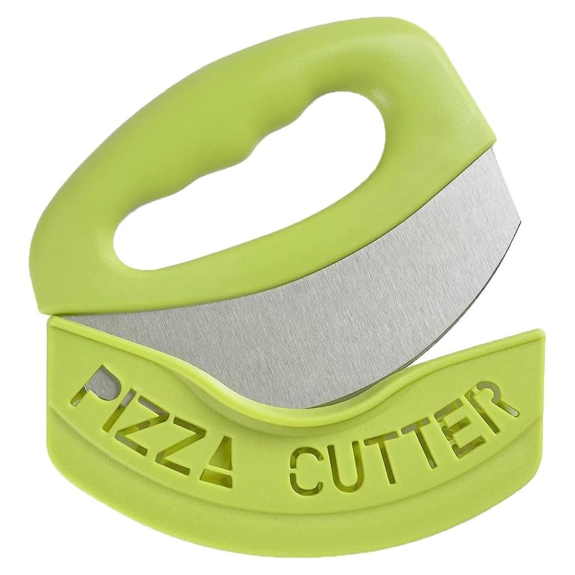 Cortador Mezzaluna Senvasfa Verde 15.24 cm Acero Inoxidable