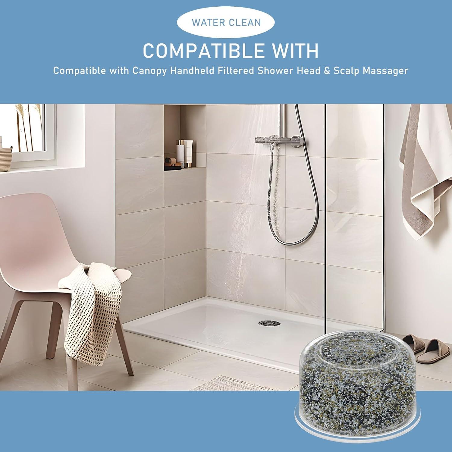 Cartucho Filtro de Ducha Mixzeny 2 Unidades 3 Etapas