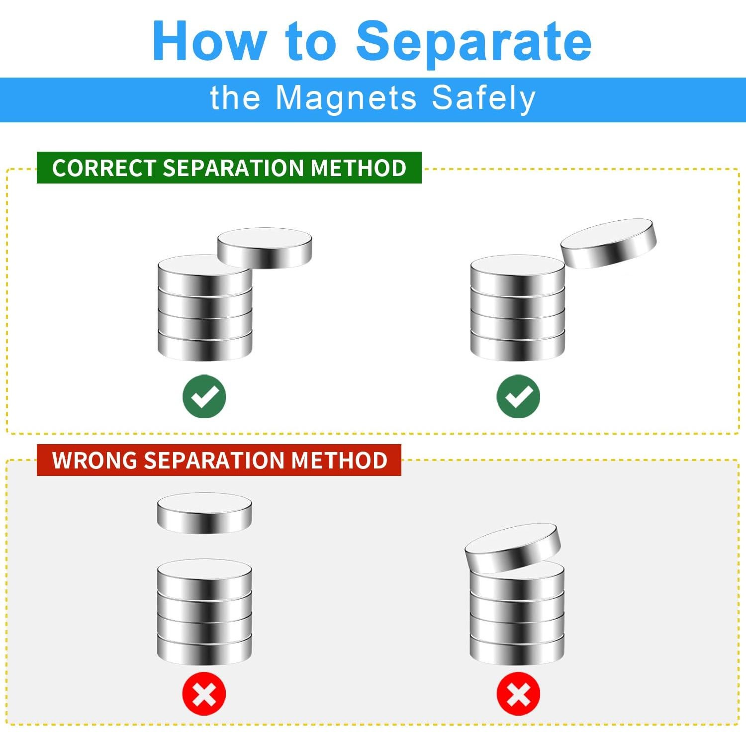 Imanes Caturledas 250 Piezas 5x2mm Neodimio Plata