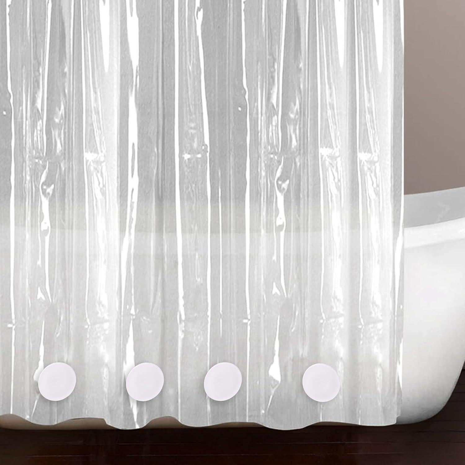 Pesas Magnéticas para Cortinas LEVOSHUA 8 Piezas Goma