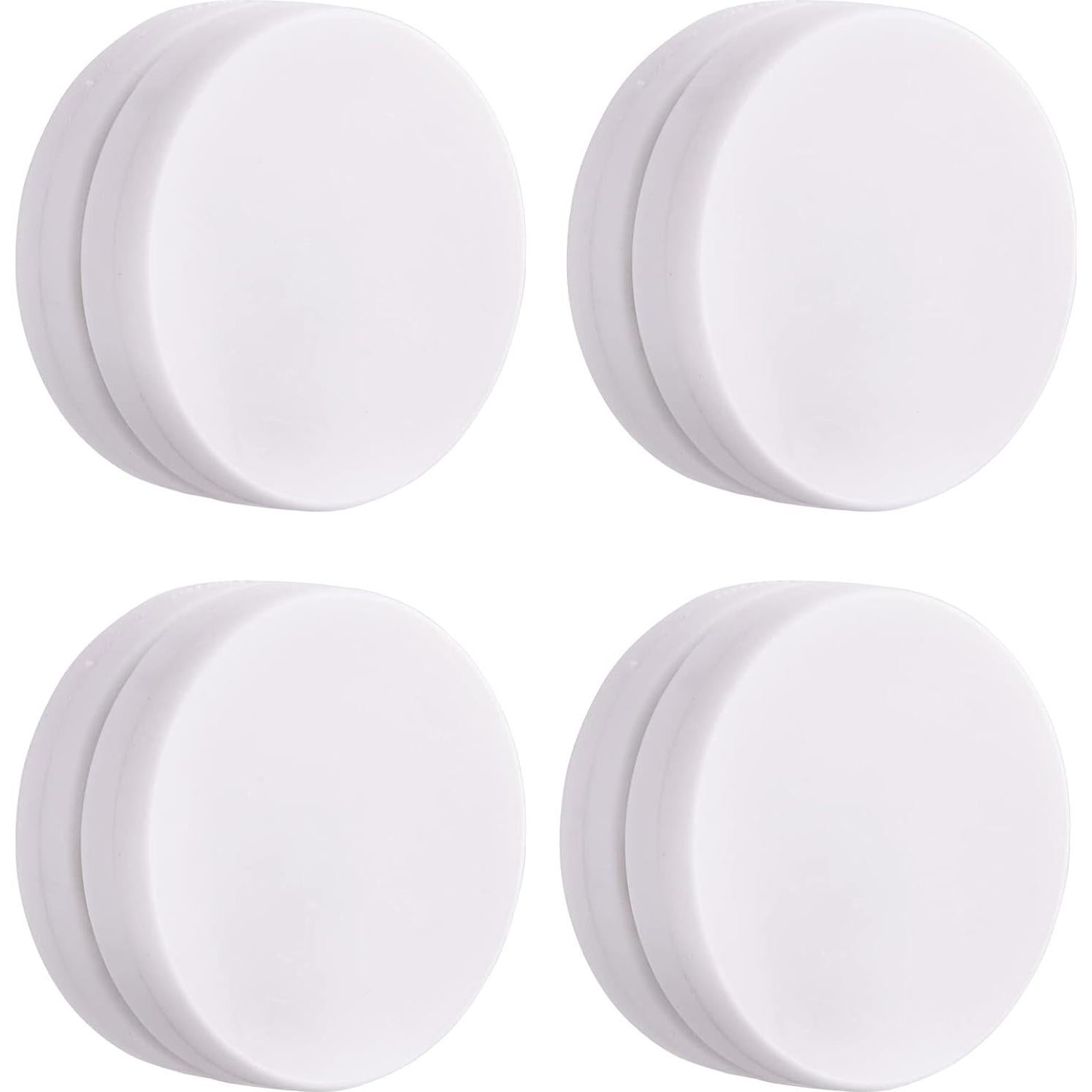 Pesas Magnéticas para Cortinas LEVOSHUA 8 Piezas Goma