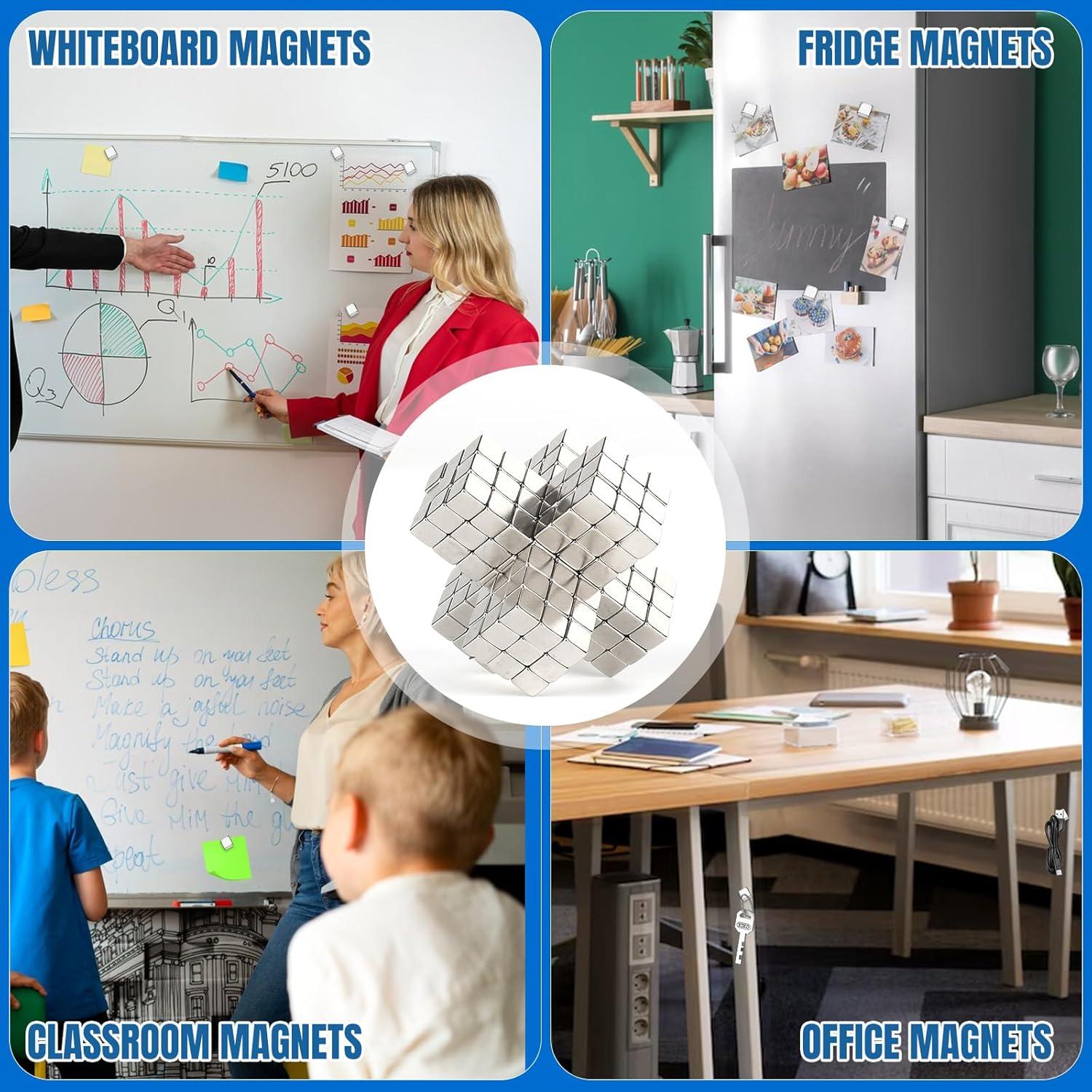 Imanes de Neodimio LOVIMAG 50 Pcs 5x5mm para Refrigerador