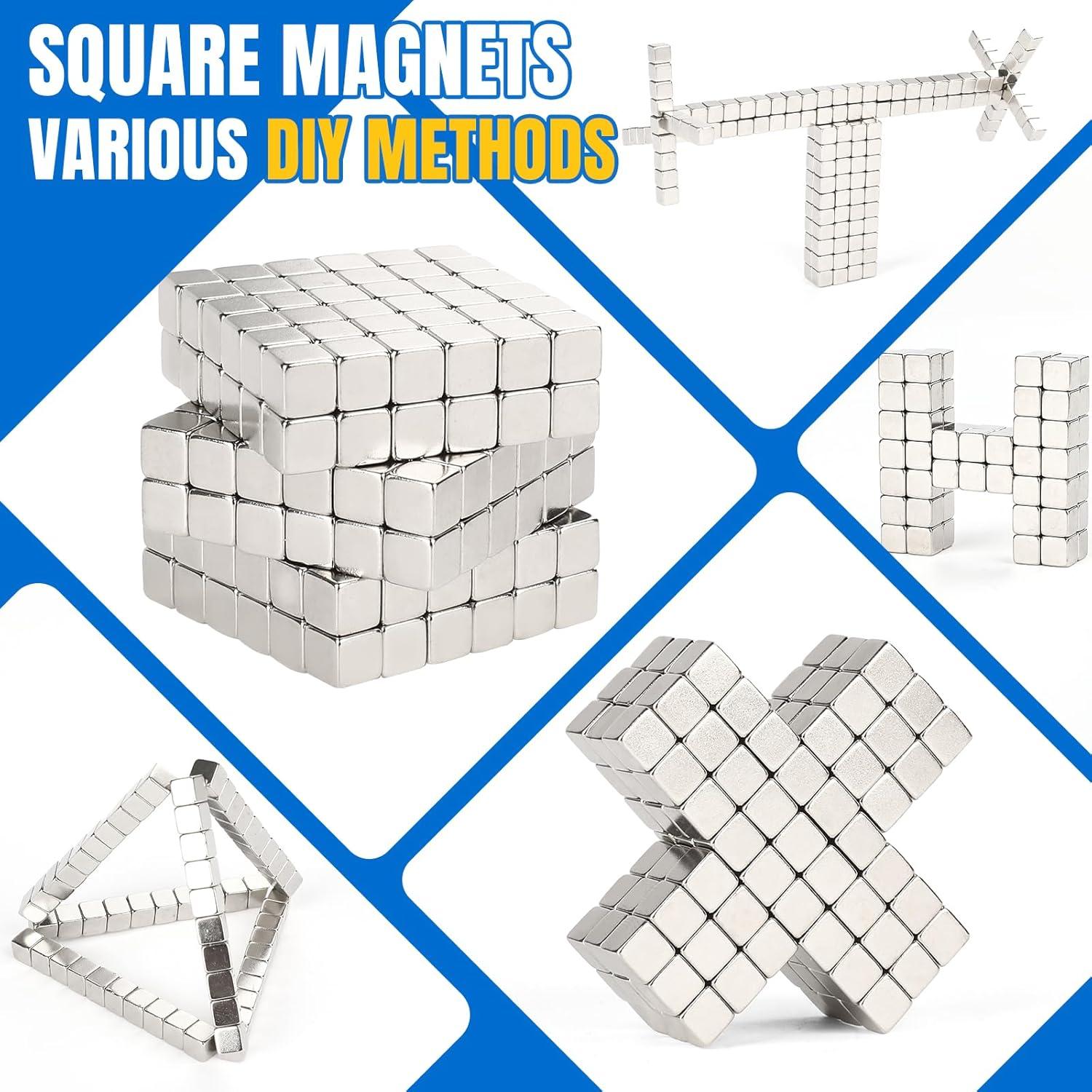 Imanes de Neodimio LOVIMAG 50 Pcs 5x5mm para Refrigerador