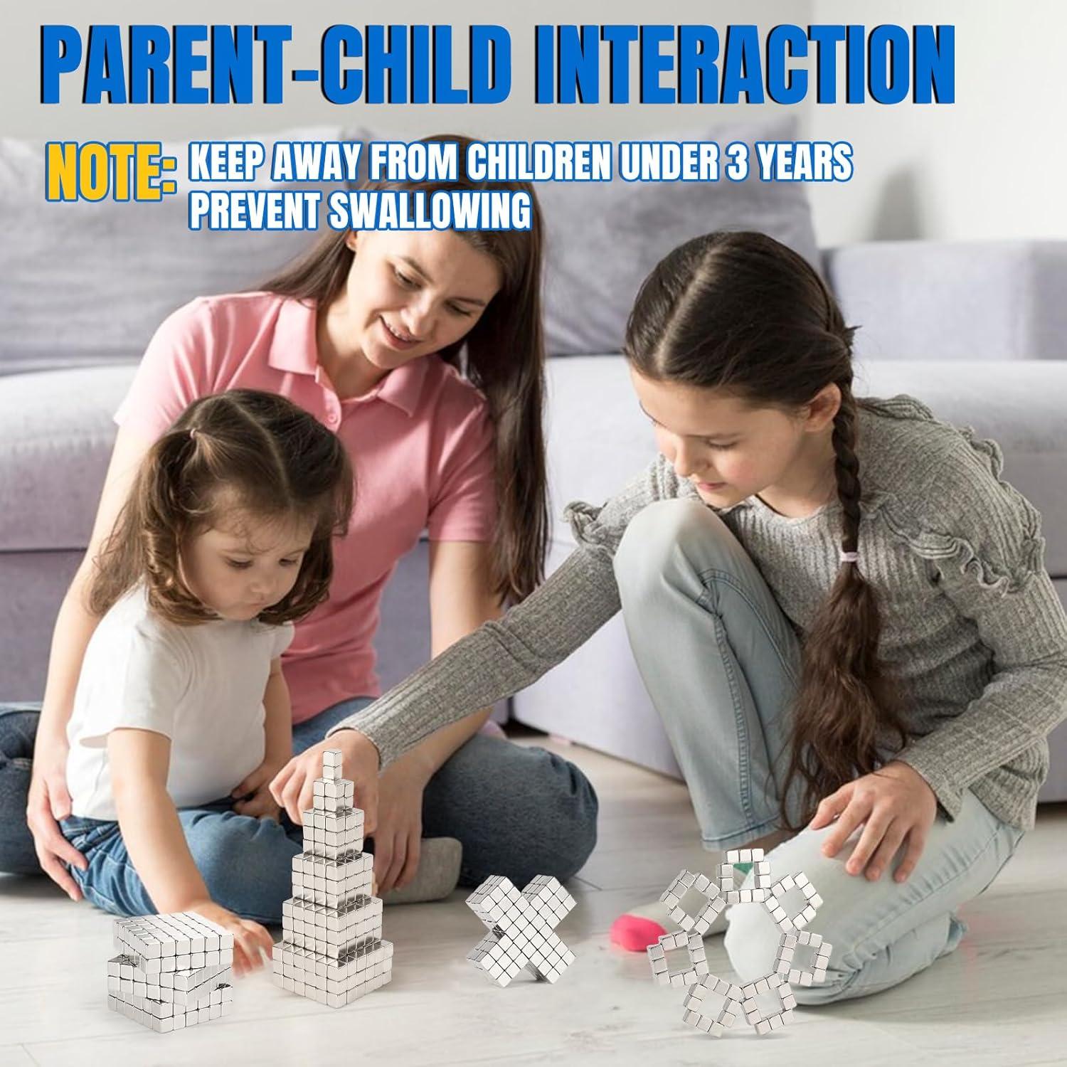 Imanes de Neodimio LOVIMAG 50 Pcs 5x5mm para Refrigerador