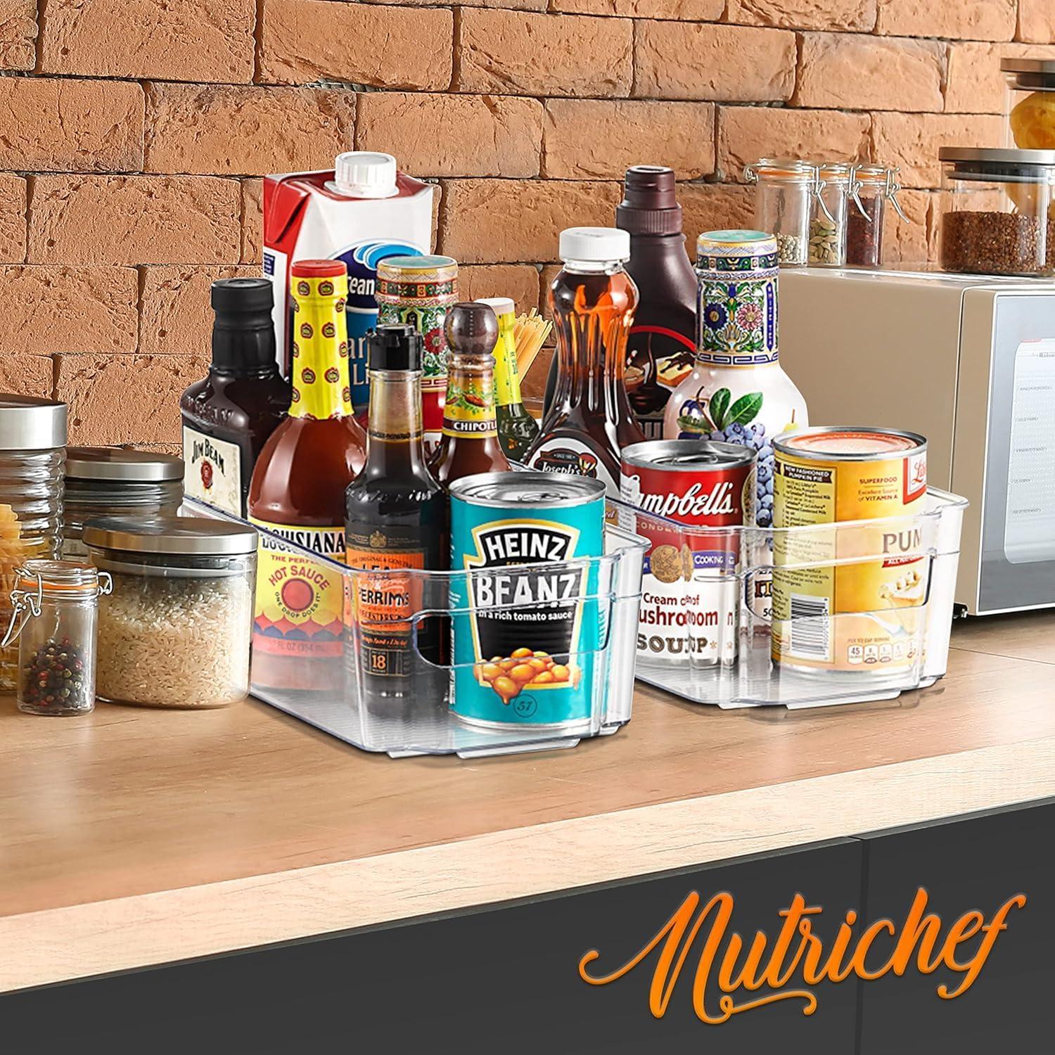 Conjunto de Organizadores de Refrigerador NutriChef 6 Piezas