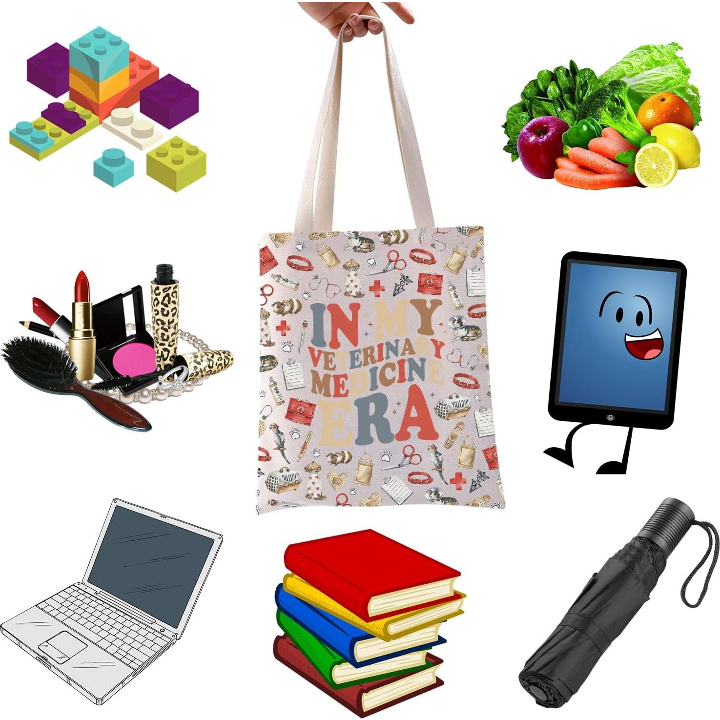 Bolsa Tote WCGXKO para Veterinarios - 34.96x39.98cm