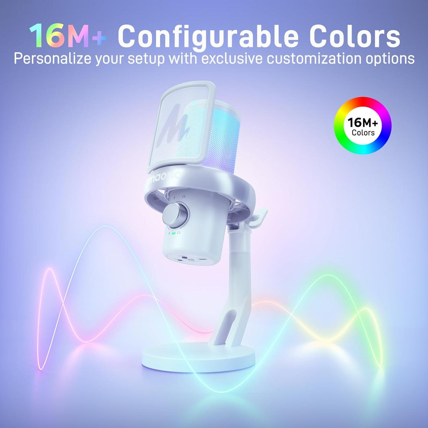 Micrófono Inalámbrico MAONO DM40 Pro USB para PC