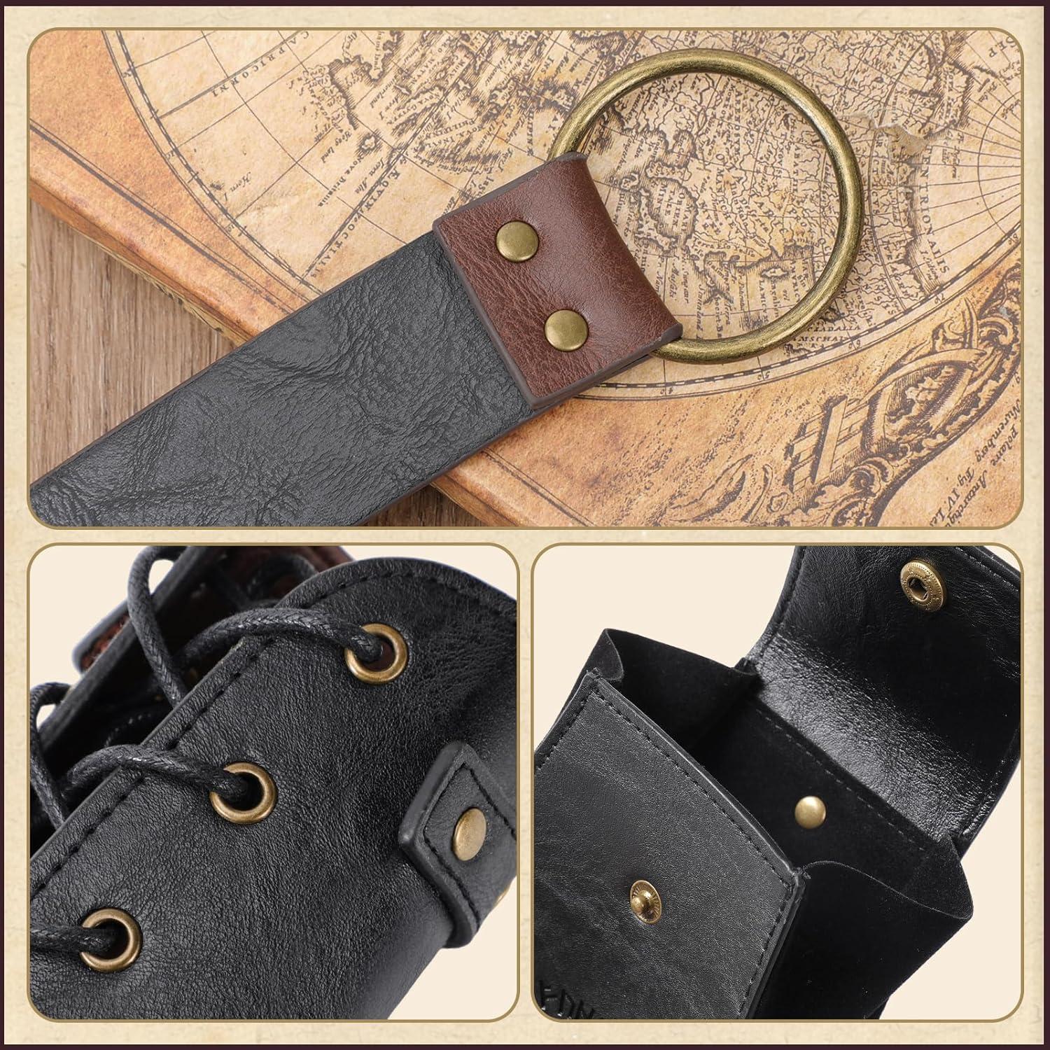 Set de Accesorios Medievales Berenlu - Cinturón y Muñequera