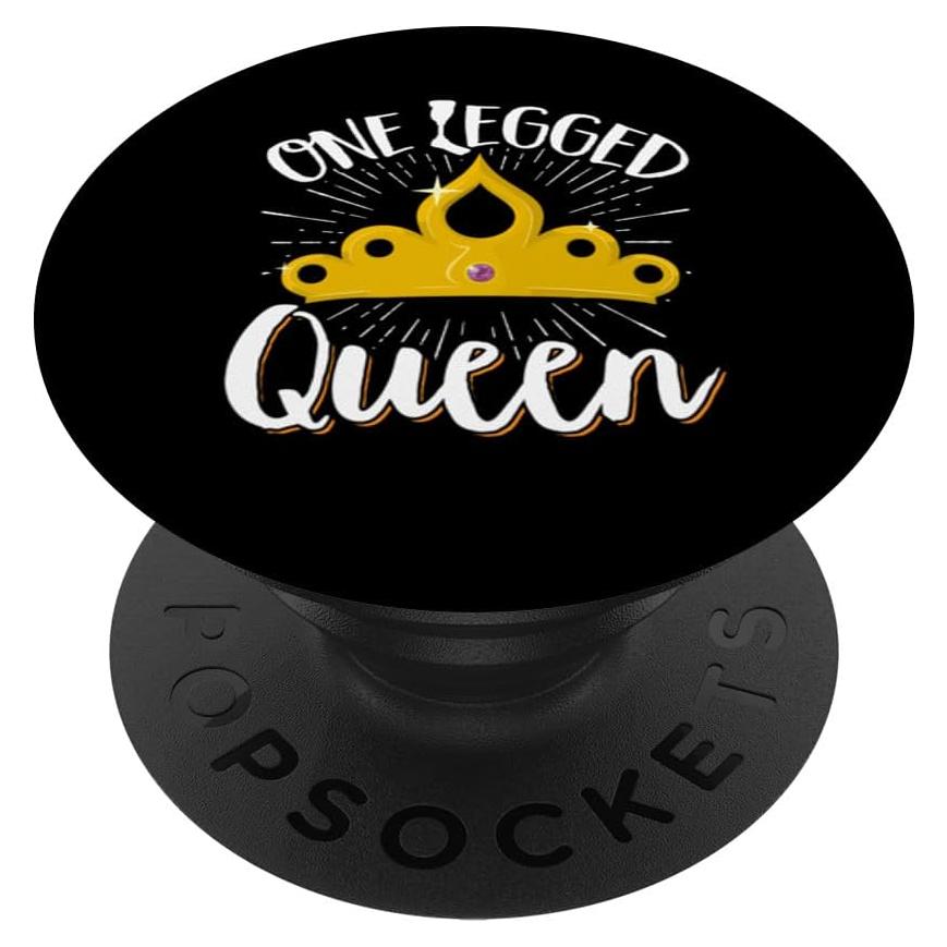 PopSockets Adhesivo PopGrip Reina de Una Pierna - Prótese