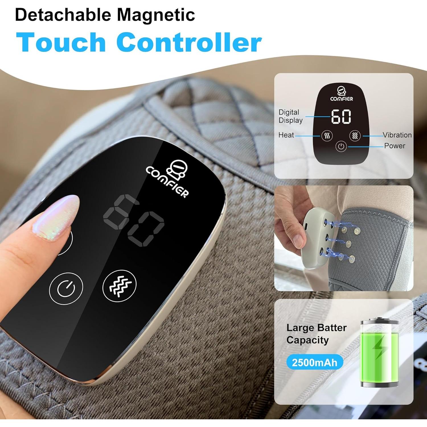 Masajeador de Rodillas Inalámbrico COMFIER CF-5321 con Calor