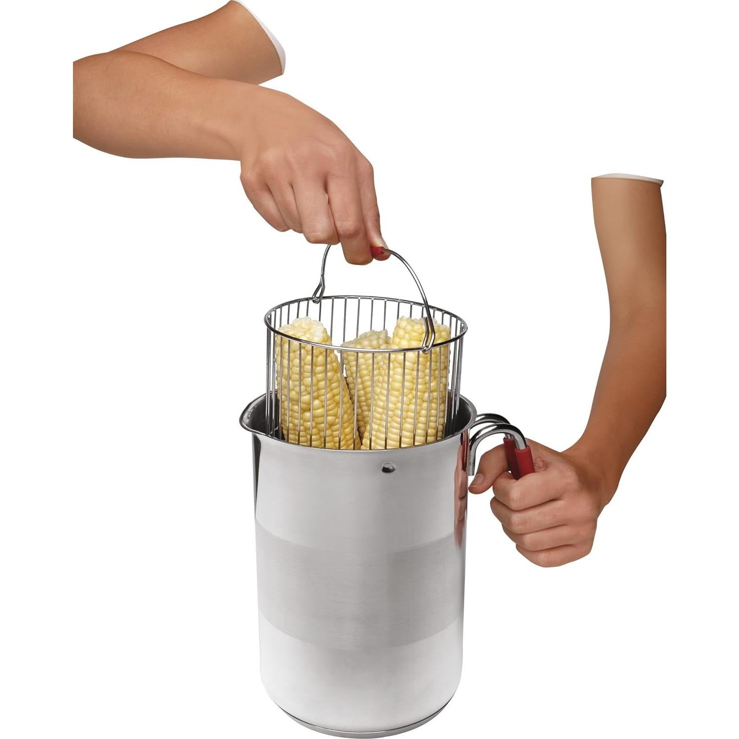 Olla de 12 tazas Kuhn Rikon acero inoxidable con tapa