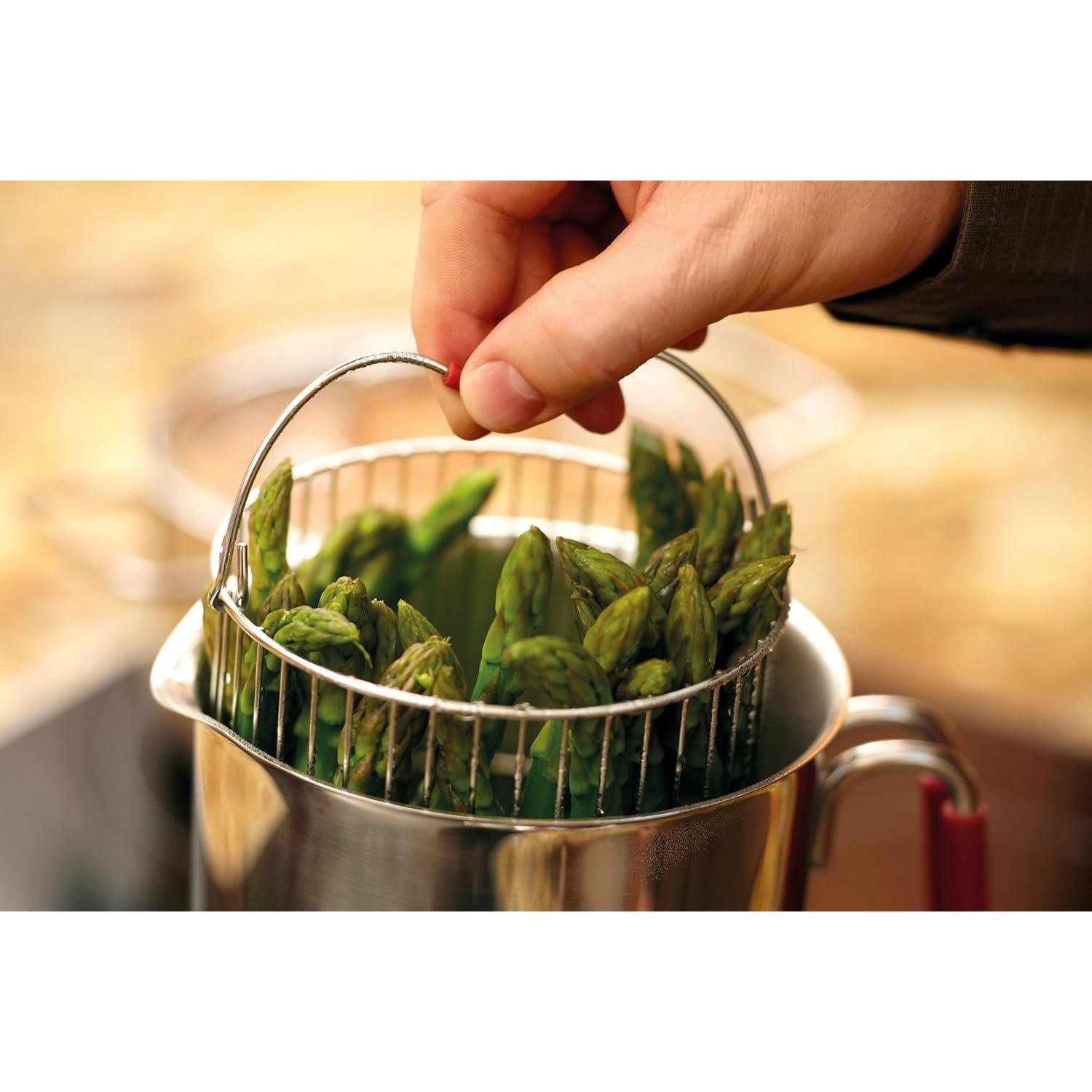 Olla de 12 tazas Kuhn Rikon acero inoxidable con tapa