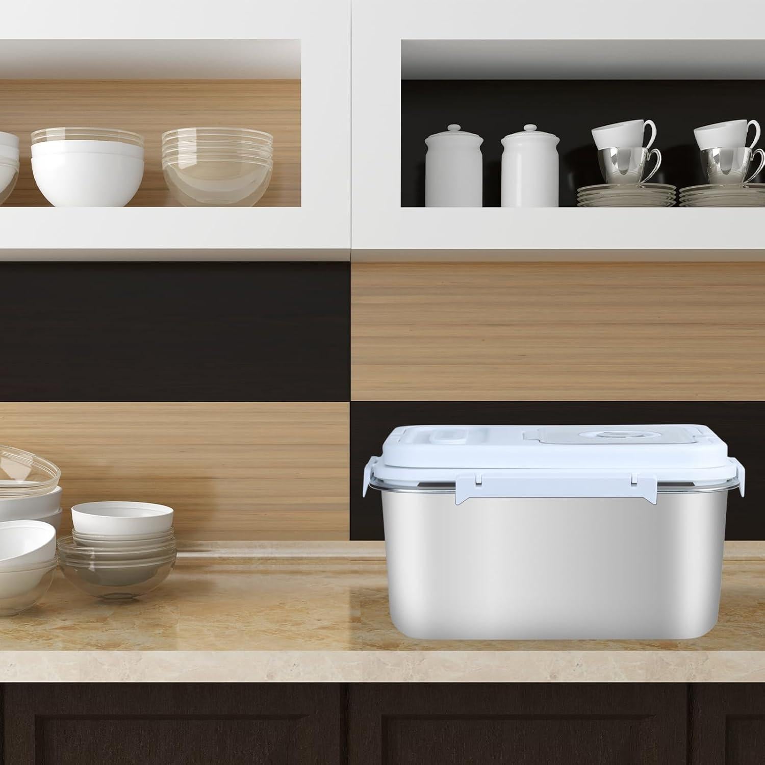 Contenedor de Almacenamiento de Alimentos Hermético MEICHUANG 10L